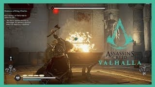 Assassins Creed Valhalla  How to spare King Charles in Siege of Paris and how to kill him [upl. by Robinia658]