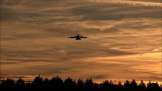 C17 Globemaster III on the approach to RW 08 at Ramstein AFB 29th September 2024 [upl. by Derej667]