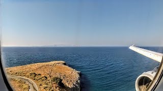 LANDING  A321  Lufthansa  Heraklion HER [upl. by Ribaj282]