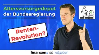 Altersvorsorgedepot  alles was du wissen musst 💡  finanzennet ratgeber [upl. by Baruch]