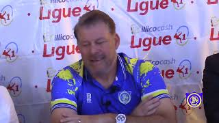 🗣️🎙️L Eymael «Je promets quon va se donner à 100 pour obtenir le meilleur résultat possible » [upl. by Ellerud701]