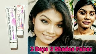 3 days 3 shades fairer  skin lite cream  skin shine cream  Review [upl. by Hamrnand]