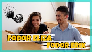 EGYMÁS ELLEN VERSENYEZTÜNK A TVben  Fodor Liza és Fodor Erik [upl. by Ahsauqram681]