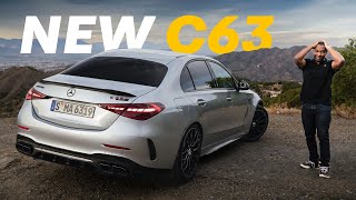 NEW MercedesAMG C63 S E Performance Review No V8 No Fun  4K [upl. by Oigimer]