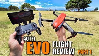 AUTEL EVO Review  Flight Test Part 1 InDepth  Pros amp Cons Better Than a Mavic [upl. by Gnouc745]