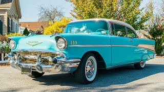 1957 Chevrolet Bel Air Sport Coupe Walkaround Video [upl. by Bascio]