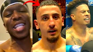 INFLUENCERS REACT TO GIB VS AUSTIN MCBROOM 2 FULL FIGHT  GIB KNOCKOUTS AUSTIN MCBROOM REACTION [upl. by Erreipnaej672]