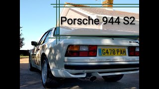 Porsche 944 S2  A Quick Drive  Exhaust Sound [upl. by Yellehs]