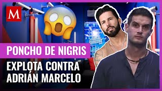 Poncho de Nigris responde de manera cruel a bromas de Adrián Marcelo [upl. by Aysa]