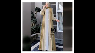 Berani Syari Model Baju Gamis Syari Hijab Laris di shopee [upl. by Boarer]