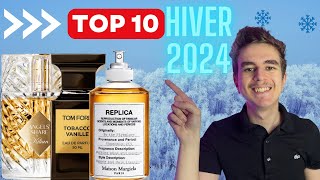 TOP 10 PARFUMS HIVER 2024  Les 10 meilleurs parfums pour Hommes et Femmes [upl. by Norrabal]