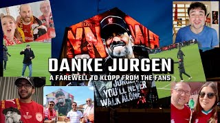 DANKE JURGEN  A Farewell To Klopp From The Fans ft Poem From Sean Cullen and Mural by MurWalls [upl. by Quickman]