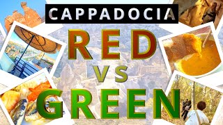 Cappadocia  Red Tour or Green Tour  Find Your Best Experience  Turkey Travel Vlog [upl. by Hpeosj]