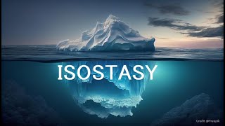 Isostasy Class XI [upl. by Nnylyt]