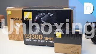 Nikon D3300 Bundle Unboxing [upl. by Cutler773]