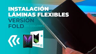 👉Como instalar láminas flexibles hidrogel · ✅ Fold  My Devia Spain [upl. by Nevets]