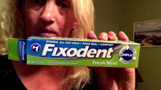 Fixodent  Dentures [upl. by Sanders]