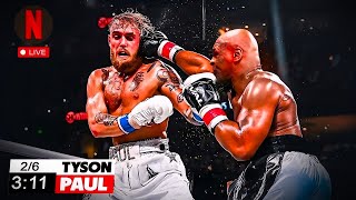 JAKE PAUL vs MIKE TYSON LIVE  Watch Boxing with us miketyson jakepaul netflix [upl. by Johiah]