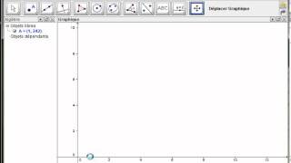 Réglages de la fenêtre graphique avec GeoGebra [upl. by Aitekram28]