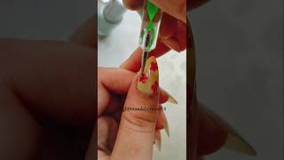 Super Easy Nail Art with Dotting Tool 🌸💅 nailart youtube nails [upl. by Casilda]