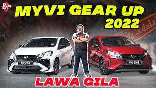 PERODUA MYVI BODYKIT GEAR UP  Nampak Lagi Sado [upl. by Ellerrehc]