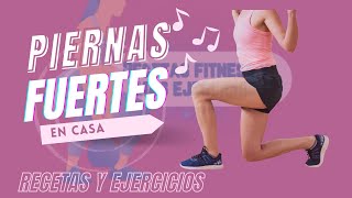 Piernas fuertes en casa o gym🏋️‍♀️ejercicioencasa bajardepesorapido ejercicioencasa dietasana [upl. by Mihsah]