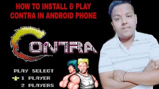 How to Download Contra game in Android Mobile 2020  Game only 2 mb  How to install amp play contra [upl. by Harte462]