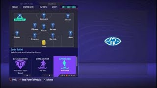 FIFA 21 Custom Tactics  Recreate 433 of Molde  Instructions  Replicate real systems [upl. by Griffith]