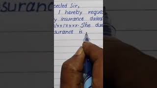 Insurance Cancellation Letter viralshorts [upl. by Boycey197]