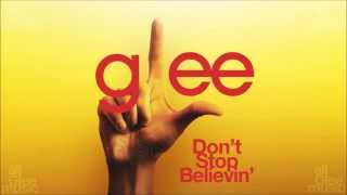 Dont Stop Believin  Glee HD FULL STUDIO [upl. by Clementius554]