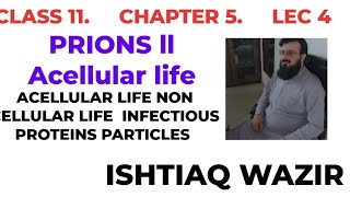 PRIONS CHAPTER 5 IST YEAR ACELLULAR LIFE [upl. by Lanna]