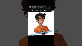 Chicken nugget song 🐓 pjo hoo percyjackson leovaldez nicodiangelo chickennuggets [upl. by Gillead]