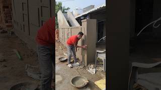 Compound wall design ku double coating చేస్తున్నావు please subscribe my channel [upl. by Dnomad]