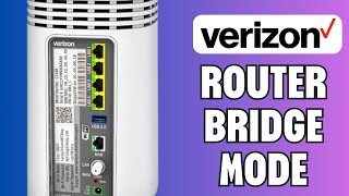 How To Put Verizon Router In Bridge Mode [upl. by Lirva]