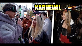 Wie GUT KÜSSEN FRAUEN an Karneval  Streetcomedy Köln 2024  TomSupreme [upl. by Donata]