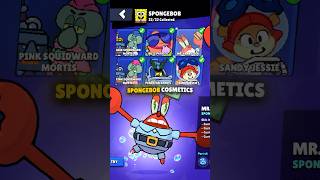 All SpongeBob Skins Collected brawlstars shorts [upl. by Enaj616]