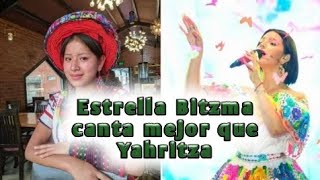 Estrella Bitzma canta mejor que Yahritza [upl. by Grigson]