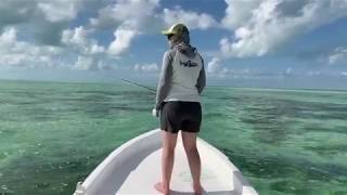 Bonefishing in Belize A Couple of Troutsetters at Cayo Frances Farm amp Fly [upl. by Einnep]