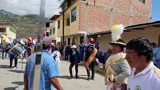 Fiesta de Cajacay Bolognesi Ancash Banda Nueva Sensación de Marca 2024 quotAL SEÑOR DE CHAUCAYAN quot [upl. by Nidraj]