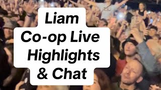 LIAM GALLAGHER COOP LIVE MANCHESTER FIRST NIGHT HIGHLIGHTS LiamGallagherOfficial [upl. by Nerval]