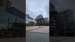 Beautiful View of Media City UK 🇬🇧manchester uk mediacityuk shortvideo trending [upl. by Ydisahc248]