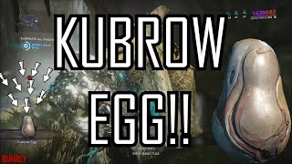 Warframe  EASY Where How to Farm KUBROW EGGS Guide [upl. by Ahsimet]