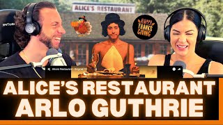 EXPERIENCING A THANKSGIVING TRADITION First Time Hearing Arlo Guthrie  Alices Restaurant Reaction [upl. by Ruthe753]