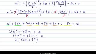 Simultaneous Equations One Linear and One Quadratic  Leaving Cert Project Maths  Algebra [upl. by Ttelracs]