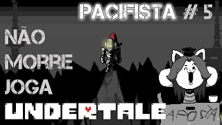 Não Morre  Undertale Pacifista 05  Poupando Undyne Cena  pt br [upl. by Jillana720]