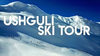 Ushguli ski tour Mestia Georgia 2019 [upl. by Acirema387]