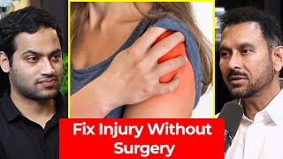 How Ligament amp Soft Tissue Injury Can Be Fixed Without Surgery  Dr Venkatesh  Raj Shamani Clips [upl. by Meeharb]