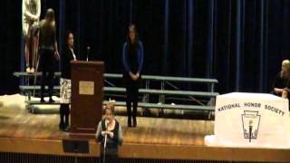 Stoughton High 2013 National Honor Society Induction [upl. by Kirk178]