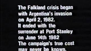 Falklands War 1982 Early BBC Documentary with Live Reporting quotTask Force Southquot 8 of 8 [upl. by Ecadnarb]