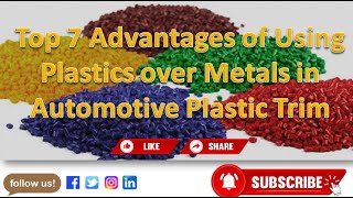 Top 7 Advantages of Using Plastics over Metals in Automotive Plastic Trim [upl. by Chew]